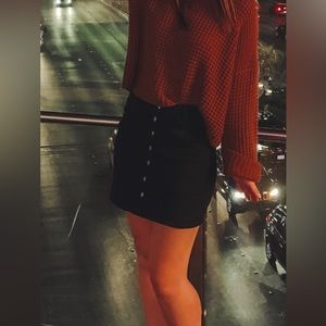 Altar’d state denim skirt